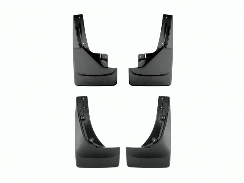 WeatherTech DigitalFit No-Drill MudFlap Kit for 2022-2023 Jeep Wagoneer and Grand Wagoneer, Black - WET110147-120147