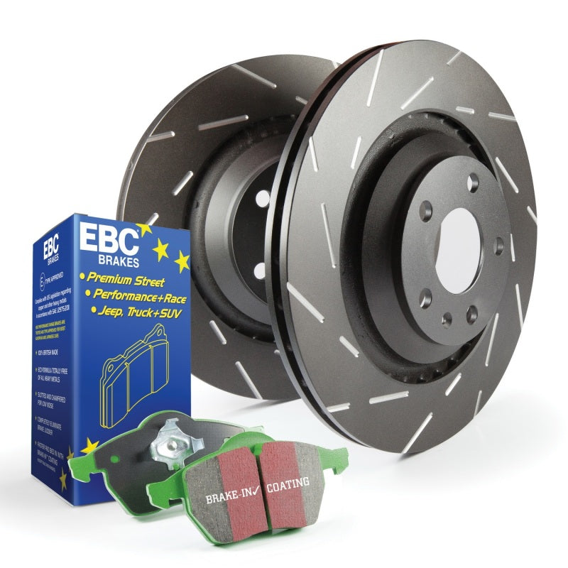 EBC S2 Kits Greenstuff Brake Pads and USR Rotors Front Kit ebcS2KF1774