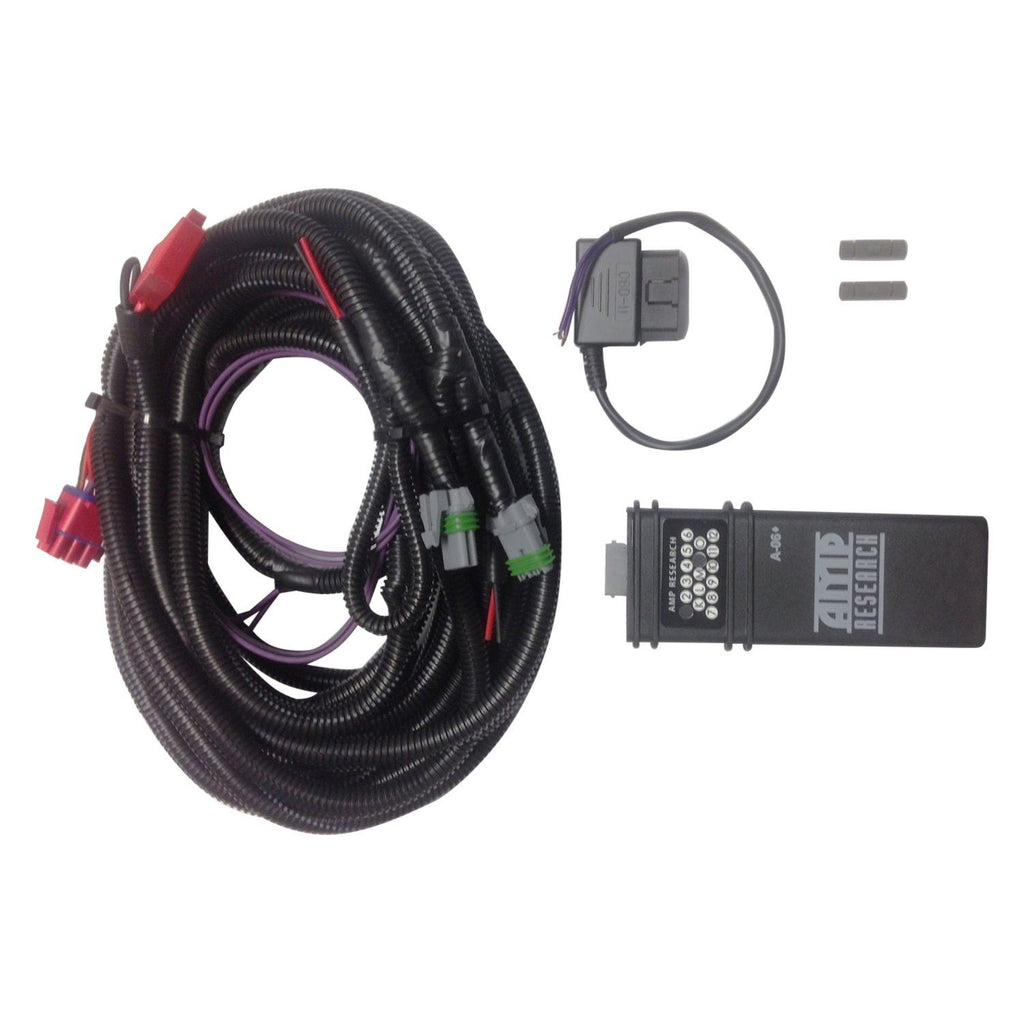 AMP Research PowerStep Plug and Play Running Board Kit for Ford F-250 and F-350 (2008-2016) * Black