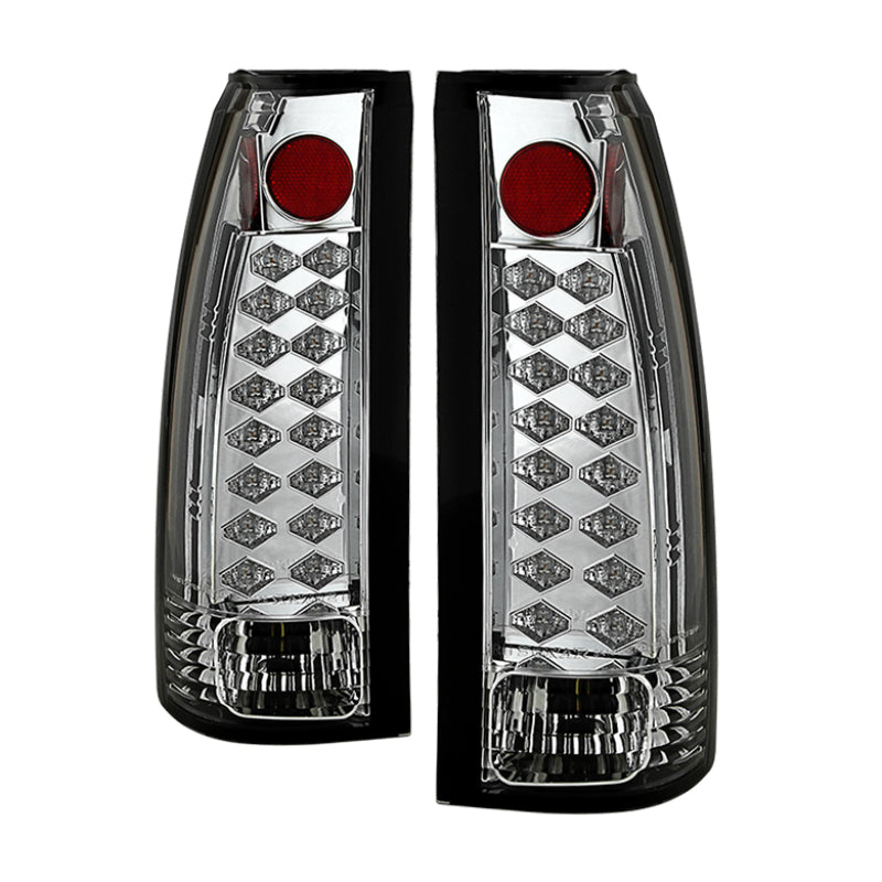 Spyder Chevy C/K Series 1500 88-98 and Blazer 92-94 LED Tail Lights with Chrome Finish