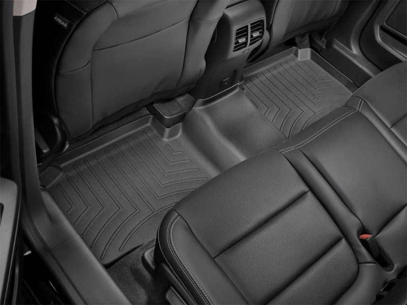 WeatherTech FloorLiner DigitalFit Rear Floor Mats for 2020-2022 Ford Escape, Black - Part 4415872