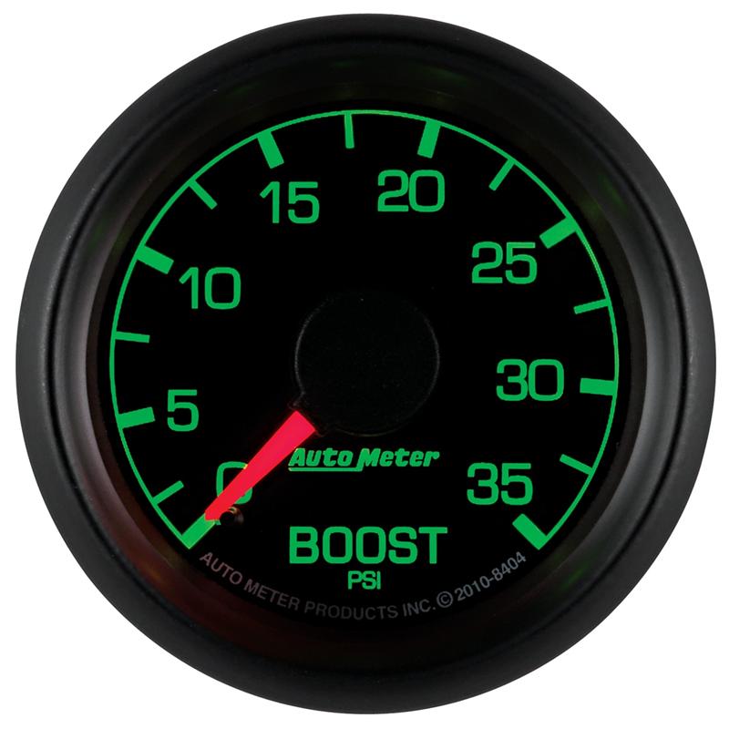 AutoMeter Factory Match Ford 52.4mm Mechanical Boost Gauge - 0-35 PSI