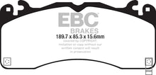 Load image into Gallery viewer, EBC Yellowstuff Front Brake Pads for 2015-2016 Ford Mustang 5.0 * Street and Track Performance