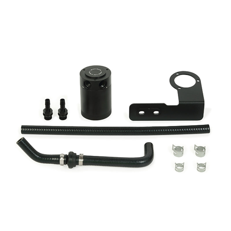 Mishimoto 2018+ Honda Accord 1.5T Direct Fit Baffled Oil Catch Can Kit with Black Bracket