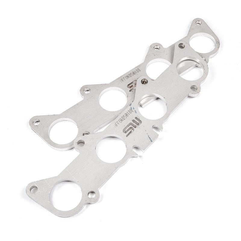 Stainless Works Ford 5.2L/5.0L Coyote Round Port Header 304 Stainless Steel Exhaust Flanges - 1-7/8 inch Primaries
