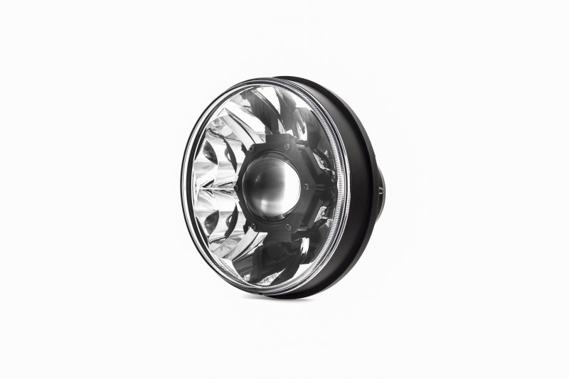 KC HiLiTES 07-18 Jeep JK Gravity LED Pro 7-Inch Headlight with Patented GPO Optics