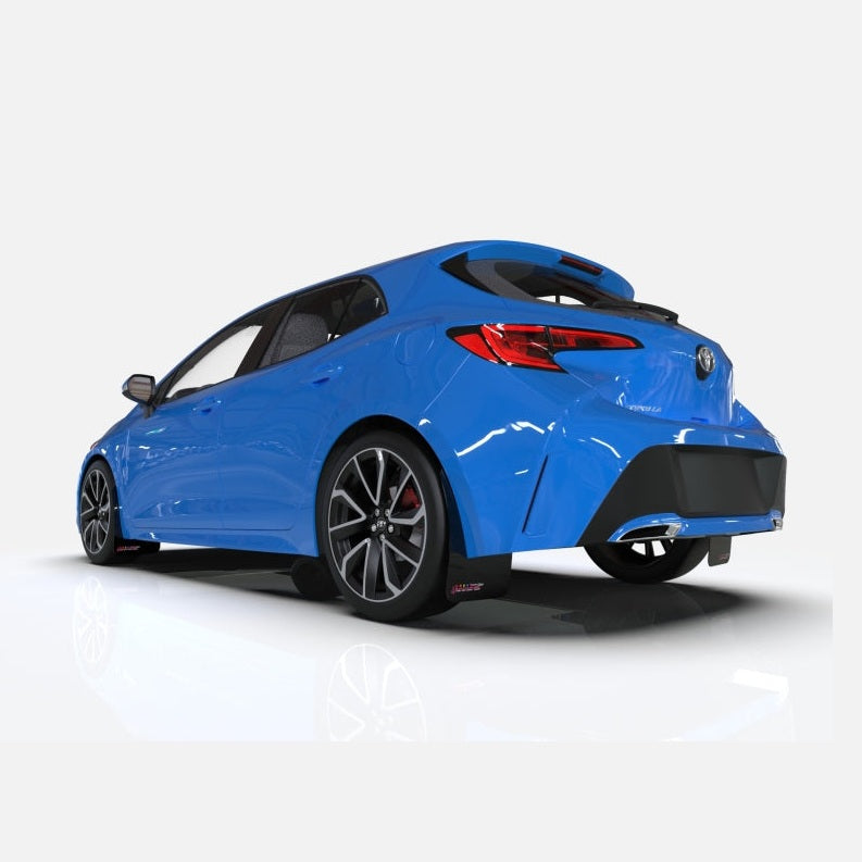Rally Armor Black Mud Flap for Hyundai Veloster N (2019-2022) with BCE Logo