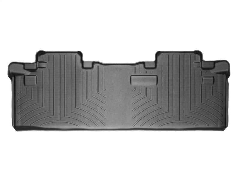 WeatherTech FloorLiner DigitalFit Rear Floor Mats for 2011-2012 Toyota Sienna, Black, Part WET443002