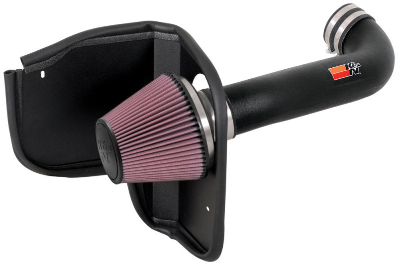 K&N Engineering 57-1549 High-Flow Cold Air Intake Kit for 2006-2010 Jeep Grand Cherokee and Commander with V8-5.7L Engine