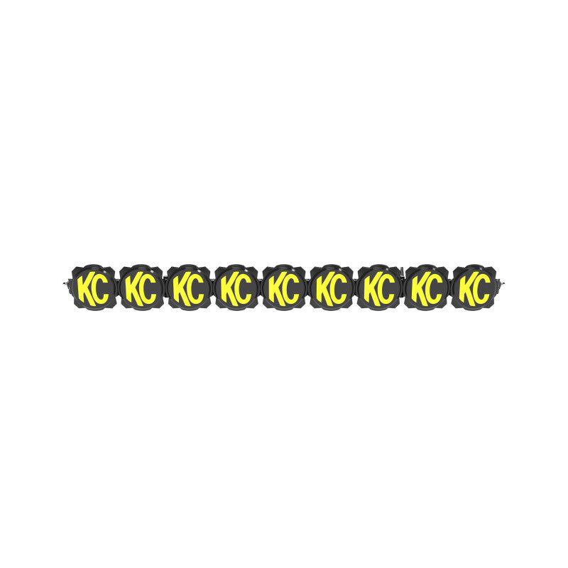 KC HiLiTES Gravity Titan 57-Inch LED Light Bar (9-Light) with Titan Core Optics