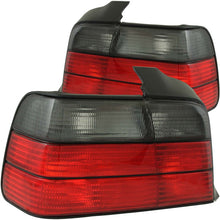 Load image into Gallery viewer, ANZO 1992-1998 BMW 3 Series E36 Sedan Taillights Red/Smoke Lens Pair