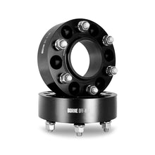 Load image into Gallery viewer, Mishimoto Wheel Spacers 6x135, 1.5-Inch, 87.1mm Hub Bore, M14x1.5 - Black, Part Number misBNWS-007-380BK