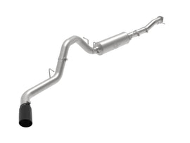 aFe Apollo GT Series 4-Inch 409 Stainless Steel Cat-Back Exhaust System with Black Tip for GM 2500/3500HD V8 6.6L L8T (Part # afe49-44122-B)