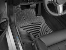 Load image into Gallery viewer, WeatherTech 14-15 BMW X5 Front Rubber All-Weather Floor Mats * Black