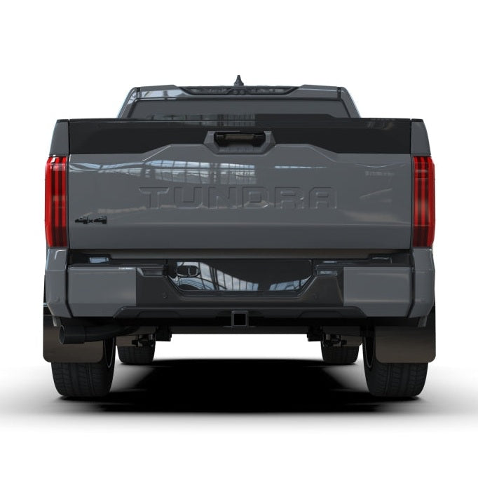 Rally Armor 22-25 Toyota Tundra Black UR Mud Flap with Metallic Black Logo