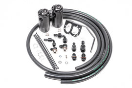 Radium Engineering Dual Catch Can Kit for 2015-2021 Subaru WRX with Fluid Lock System
