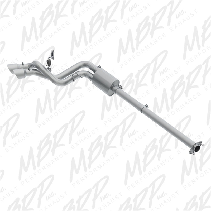 MBRP Armor Plus Series 09-14 Ford F-150 Pre-Axle 4.5-inch Dual Outlet Cat Back Exhaust System