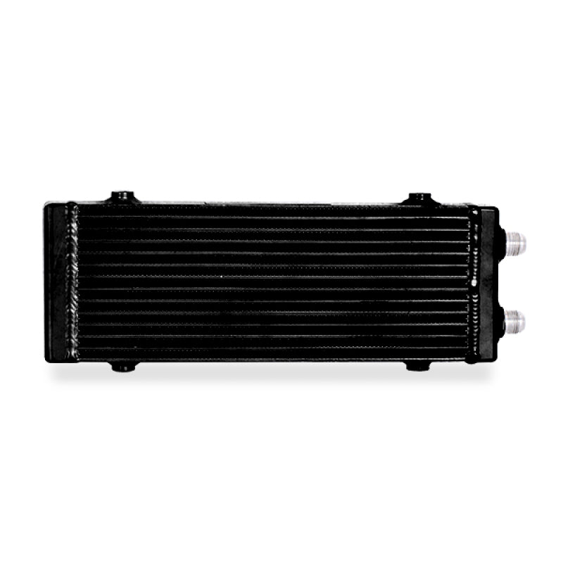 Mishimoto Universal Medium Bar and Plate Dual Pass Black Oil Cooler for Ford Mustang