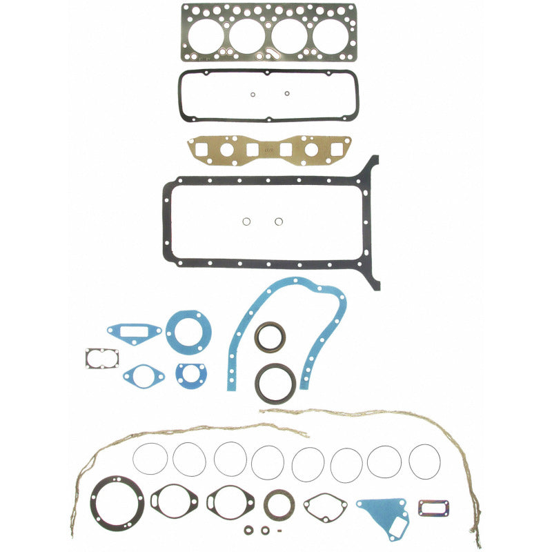 Fel-Pro FS 7491 S Engine Gasket Set for 176CI 2.9L L4 Engines