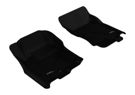 3D MAXpider KAGU Series All-Weather Floor Mats for Nissan Pathfinder and Xterra – Custom Fit, Black