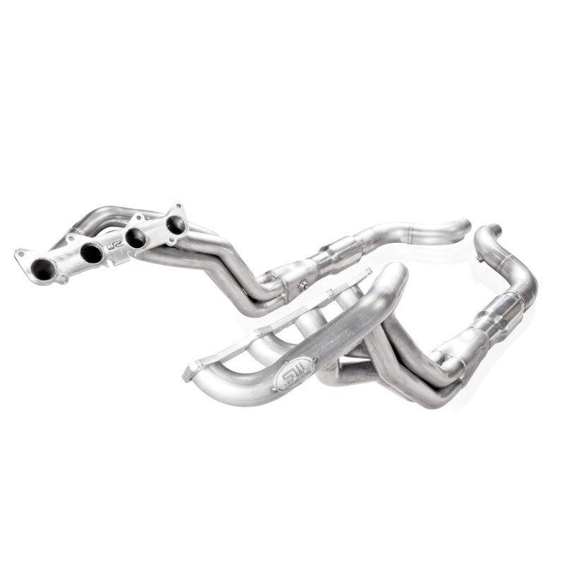 Stainless Works 15-20 Ford Mustang GT Factory Connect 5.0L Long Tube Headers with 3" High-Flow Cats