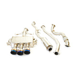 Invidia - Q300 Triple Titanium Tip Cat-Back Exhaust for 17-19 Honda Civic Type R