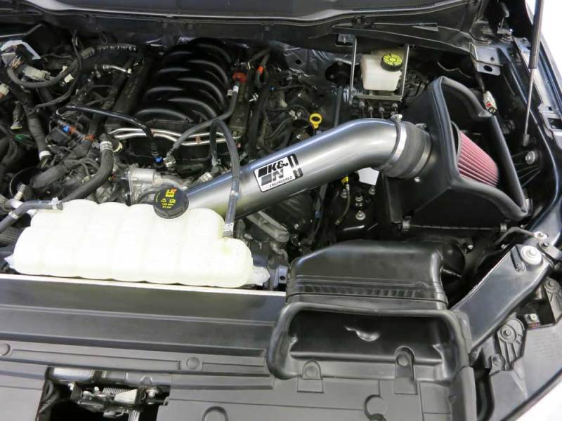 K&N Engineering High Flow Performance Intake Kit for 2021-2022 Ford F-150 V8-5.0L - Part #KN77-2616KC