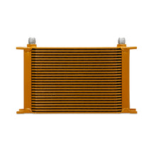 Load image into Gallery viewer, Mishimoto Universal 25-Row Oil Cooler - Gold for Ford Mustang (2018-2021)