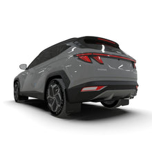 Load image into Gallery viewer, Rally Armor 22-24 Hyundai Tucson Black UR Mud Flap with Metallic Black Logo