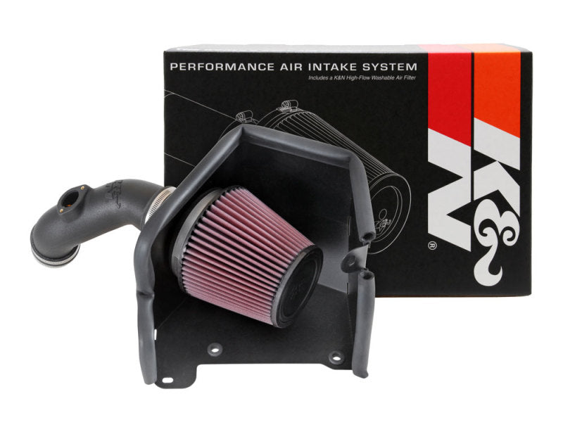 K&N Engineering 63-5506 Performance Cold Air Intake System for 2015-2016 Mitsubishi Lancer 2.4L - Manual Transmission
