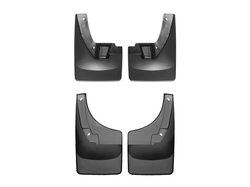 WeatherTech WET110024-120024 DigitalFit No-Drill MudFlap Kit for 2009–2013 Ram 1500, Black