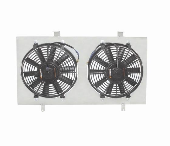 Mishimoto 93-98 Toyota Supra Turbo Aluminum Fan Shroud Kit for Enhanced Engine Cooling