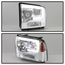 Load image into Gallery viewer, Spyder Platinum Series LED Tail Lights for Ford F-250 F-350 Super Duty 2005-2007 - Chrome Finish