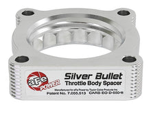 Load image into Gallery viewer, aFe Silver Bullet Throttle Body Spacer Kit for Toyota Tacoma V6 4.0L (2005-2015)