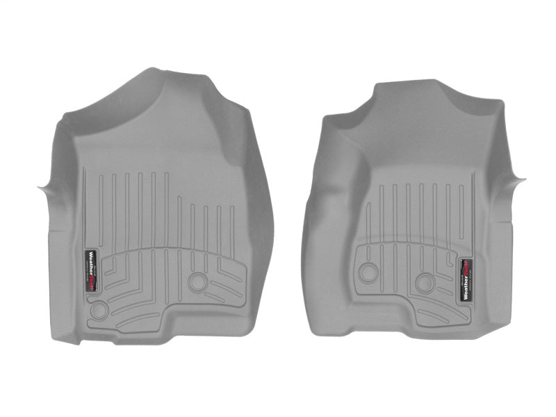 WeatherTech DigitalFit Front FloorLiner for 2002-2004 Chevy Avalanche 1500 and Suburban 1500 in Gray (Part #WET460031)