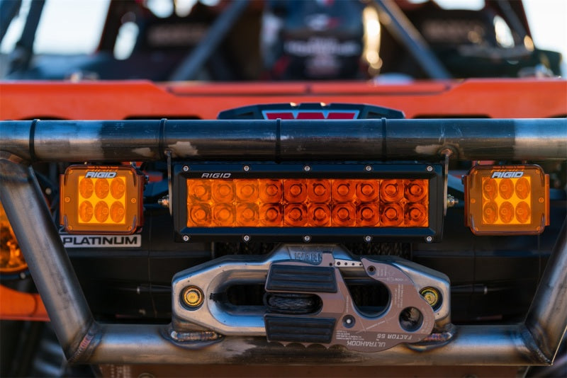 Rigid Industries Protective Polycarbonate Cover for Dually/D2 - Yellow