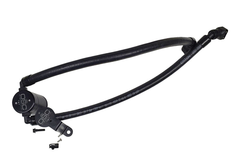 J&L JLT3052P-B 3.0 Oil Separator, Passenger Side, Black Anodized for 2020-2026 Ford Explorer and Lincoln Aviator 3.0L EcoBoost