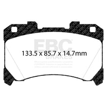 Load image into Gallery viewer, EBC Yellowstuff Front Brake Pads for Toyota GR Corolla 2023 | High Performance Street &amp; Track Use