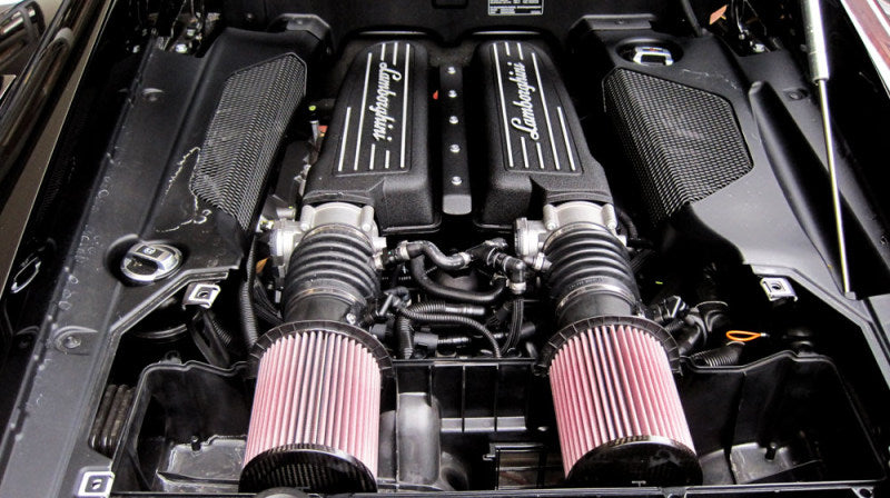 K&N Replacement High-Flow Air Filter for 09-15 Audi R8 5.2L V10 and Lamborghini Gallardo 5.2L V10