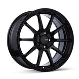 Enkei PX-10 17-Inch Alloy Wheel with 5x100 Bolt Pattern and 45mm Offset in Gloss Black