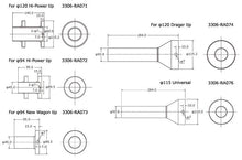 Load image into Gallery viewer, HKS Black Silencer for 4.5-inch Tip Exhausts – Part Number HKS3306-RA076