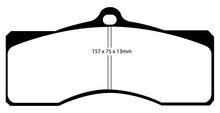 Load image into Gallery viewer, EBC Yellowstuff Brake Pads for Chevrolet Camaro (1967-1969), Front * High-Performance Street and Track Use
