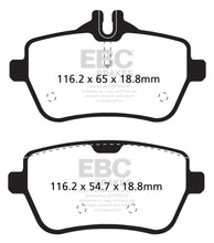 Load image into Gallery viewer, EBC Redstuff Ceramic Low Dust Rear Brake Pads for Mercedes-Benz S550 and SL550 - Part Number ebcdp32180c