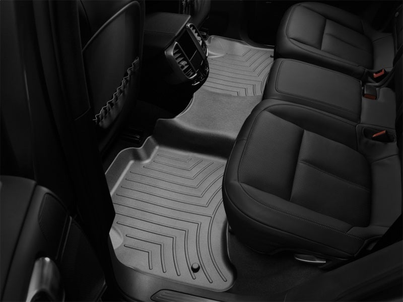 WeatherTech WET443332 DigitalFit Rear FloorLiner for Porsche Cayenne and Volkswagen Touareg, Black