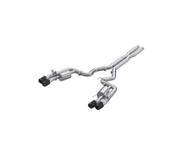 MBRP Armor Pro Series 3-inch Cat-Back Exhaust System with Quad Carbon Fiber Tips for Ford Mustang S650 2024-2026