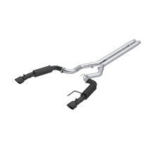 Load image into Gallery viewer, MBRP Armor BLK Series 3-Inch Cat-Back Dual Exhaust System for 2024-2026 Ford Mustang GT S650, Black Coated Aluminized Steel