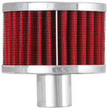 Load image into Gallery viewer, K&amp;N Engineering 62-1170 Chrome Plated Steel Crankcase Vent Filter for Classic and Racing Engines