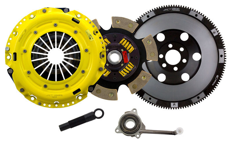 ACT Heavy Duty Race Sprung 6 Pad Clutch Kit for 2006-2009 Volkswagen and Audi Models