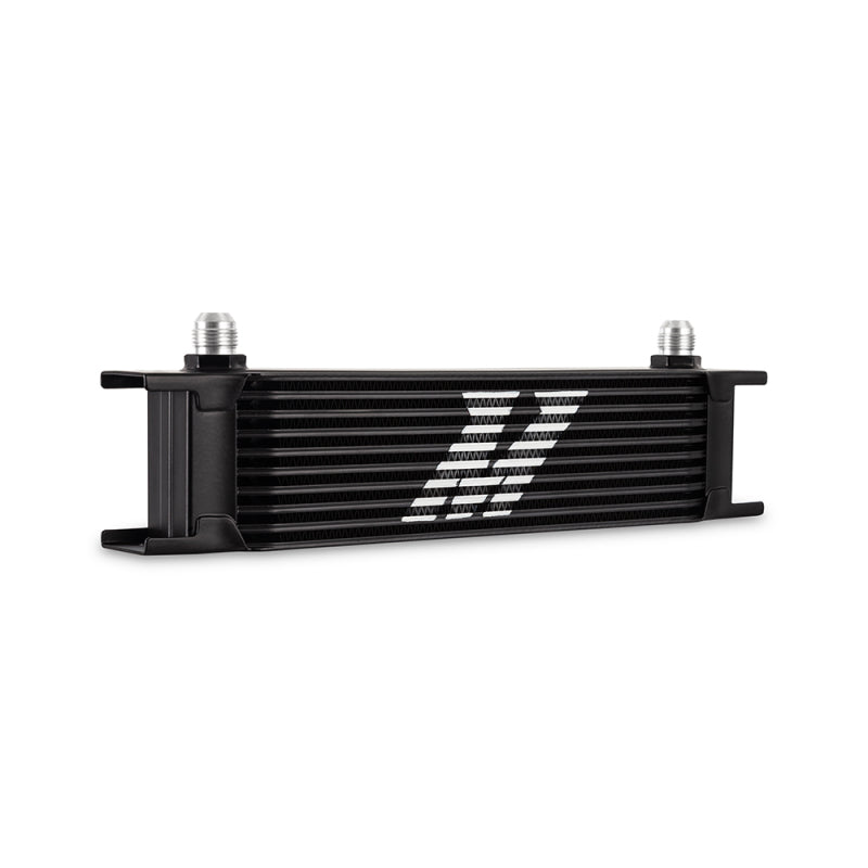Mishimoto Universal -8AN 10-Row Oil Cooler - Black