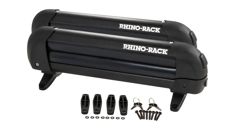 Rhino-Rack Universal Ski and Snowboard Carrier RHR573 for Secure Roof Storage
